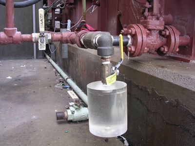 large volume oil sight glasses